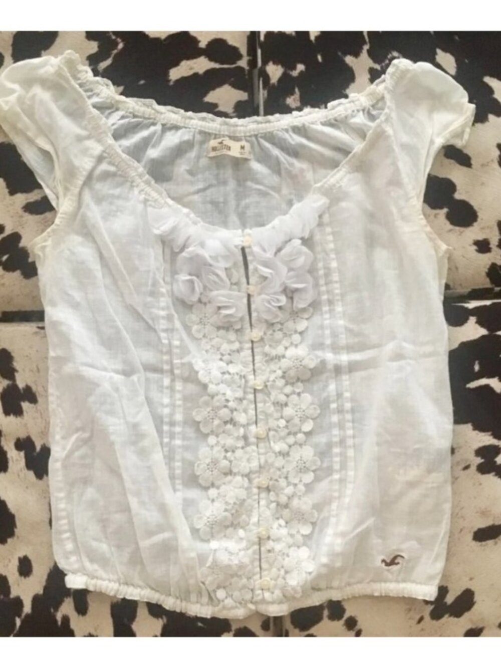 floral blouse